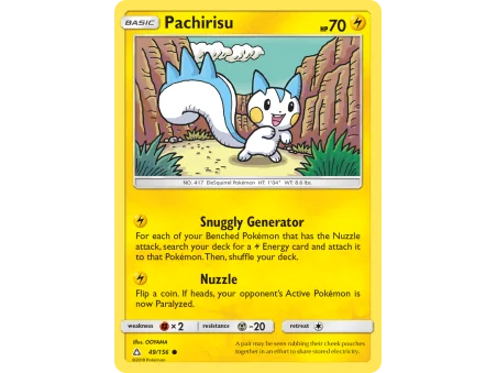 Pachirisu (Reverse Holo)