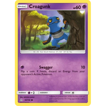 Croagunk (Reverse Holo)