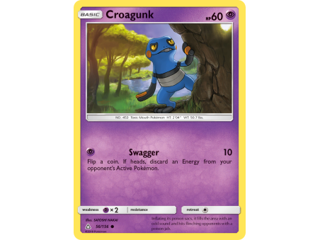 Croagunk (Reverse Holo)