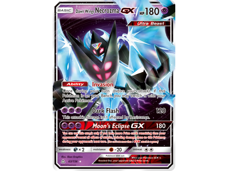 Dawn Wings Necrozma-GX (Holo)