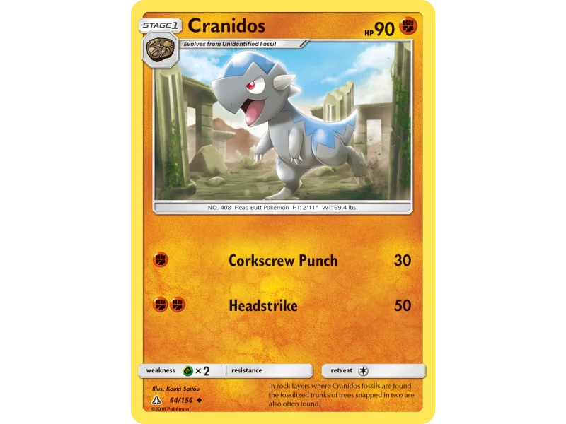Cranidos (Reverse Holo)