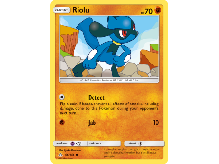 Riolu (Reverse Holo)