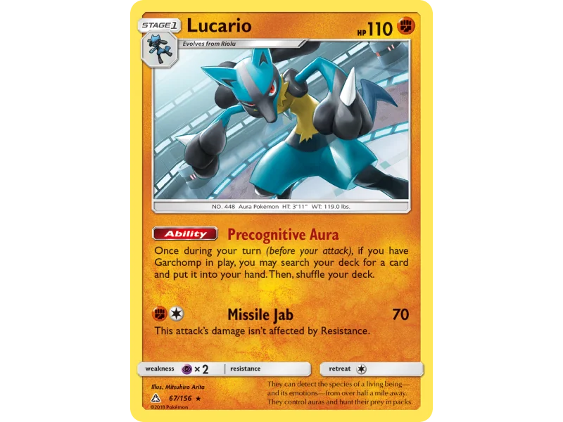 Lucario (Reverse Holo)