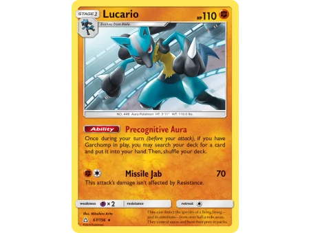 Lucario (Reverse Holo)
