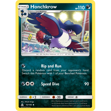 Honchkrow (Reverse Holo)