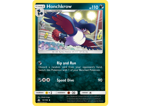 Honchkrow (Reverse Holo)