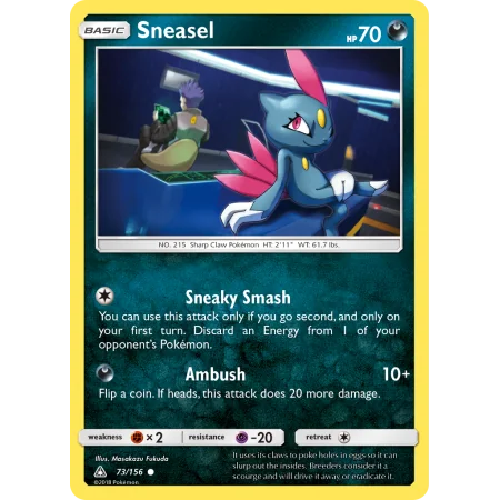 Sneasel (Reverse Holo)