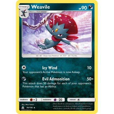 Weavile (Holo)