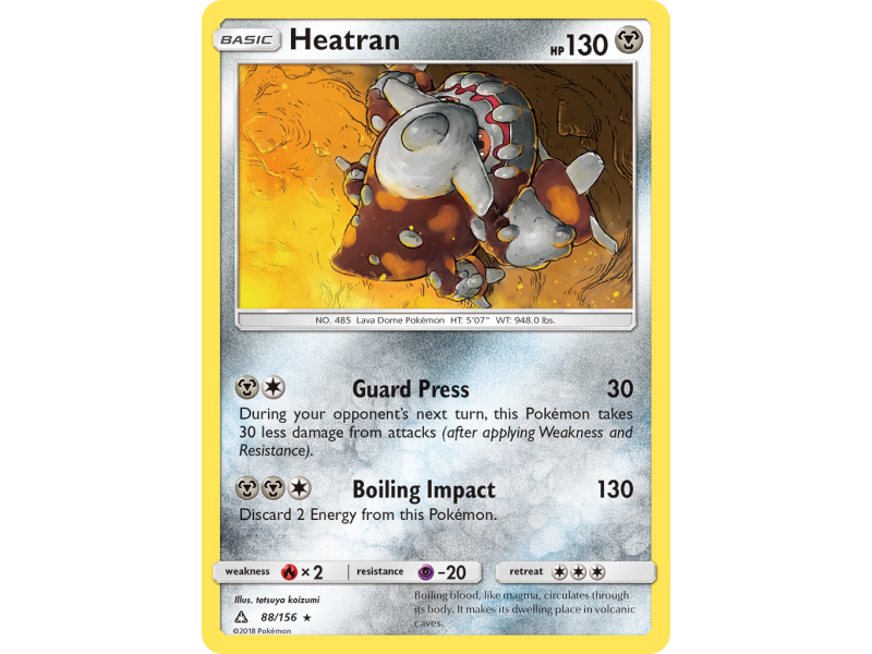 Heatran (Reverse Holo)