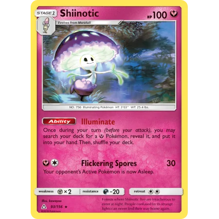 Shiinotic (Reverse Holo)