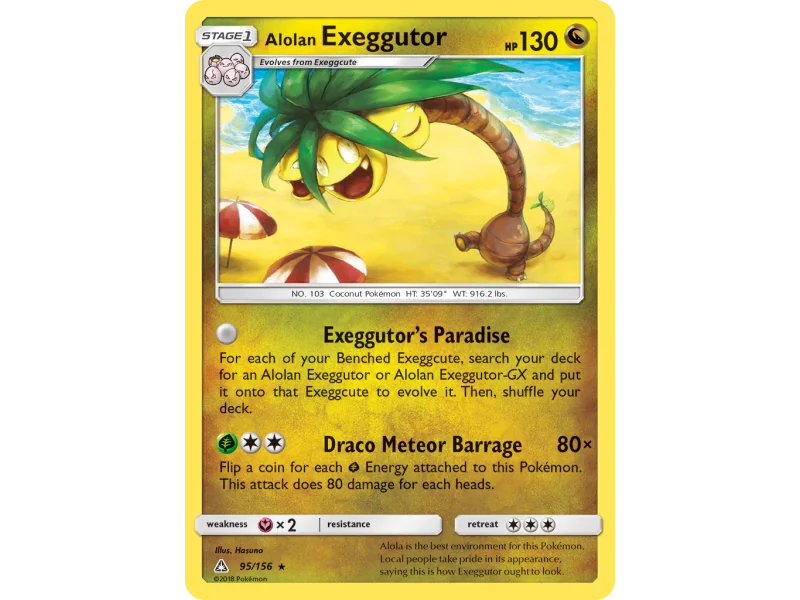 Alolan Exeggutor (Reverse Holo)