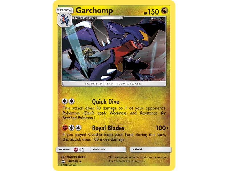 Garchomp (Reverse Holo)