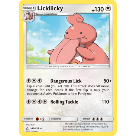 Lickilicky (Reverse Holo)
