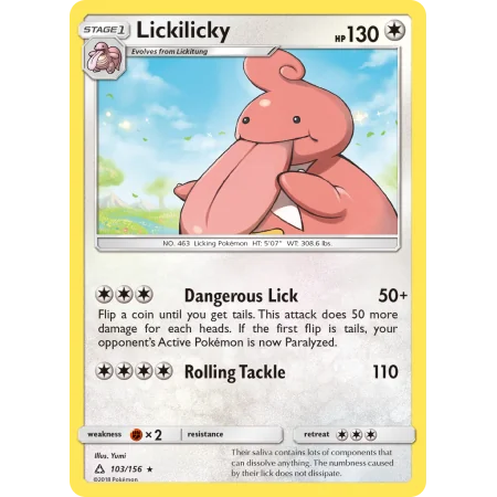Lickilicky (Reverse Holo)
