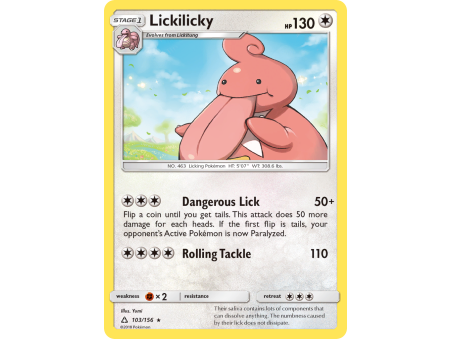 Lickilicky (Reverse Holo)