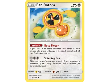 Fan Rotom (Reverse Holo)