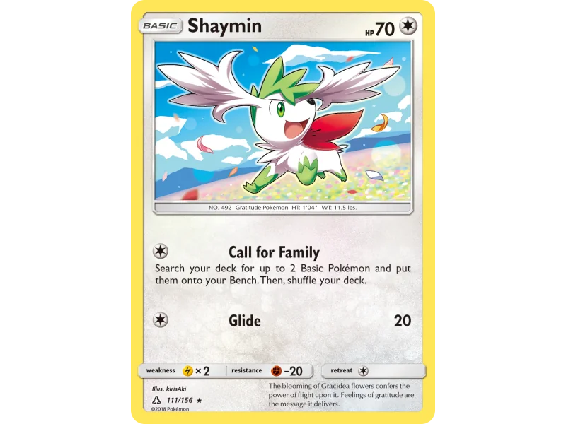 Shaymin (Reverse Holo)