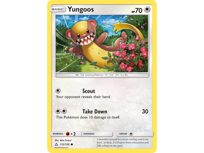 Yungoos (Reverse Holo)