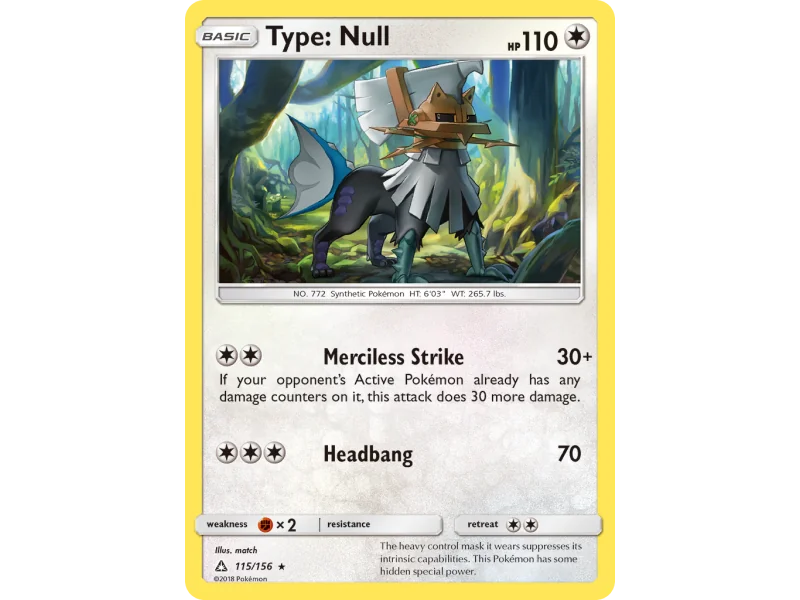 Type: Null (Reverse Holo)