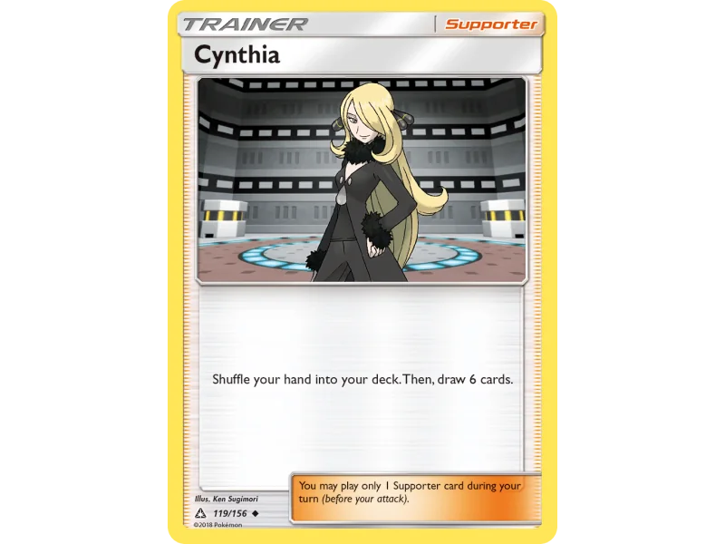 Cynthia (Reverse Holo)
