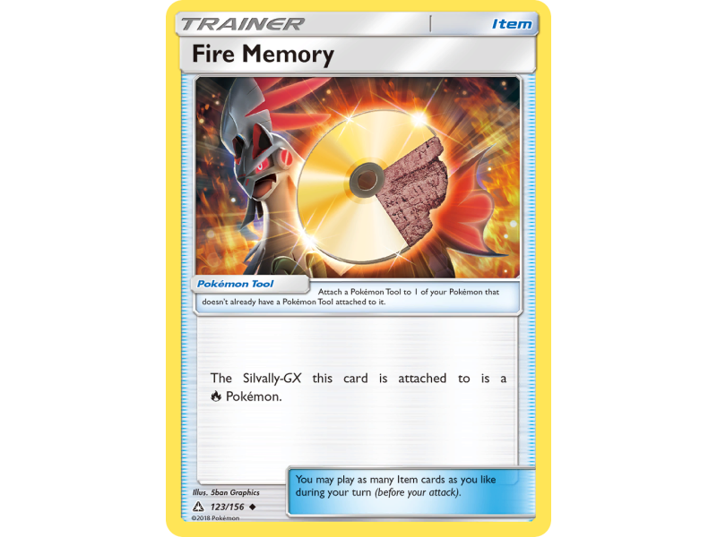 Fire Memory (Reverse Holo)