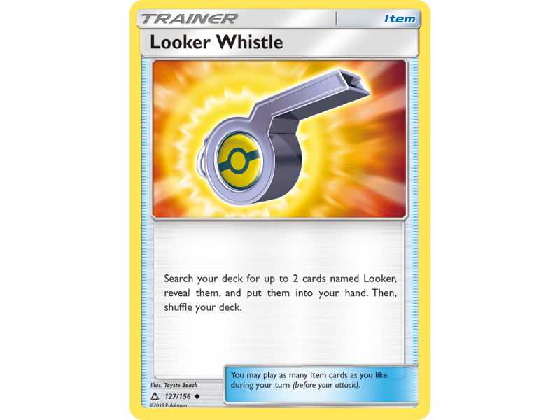 Looker Whistle (Reverse Holo)