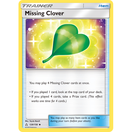 Missing Clover