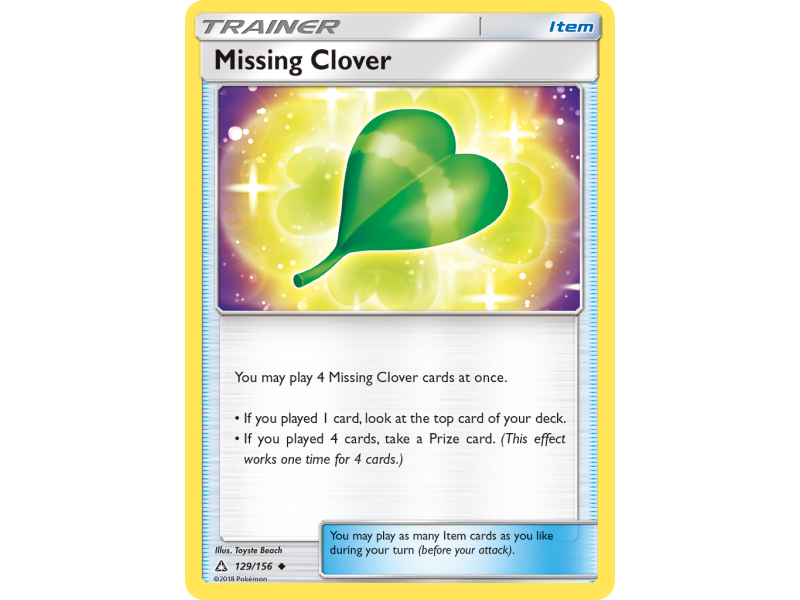 Missing Clover