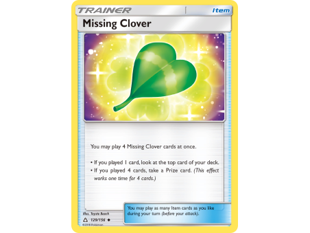 Missing Clover (Reverse Holo)