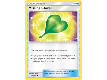 Missing Clover (Reverse Holo)