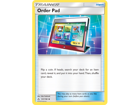 Order Pad