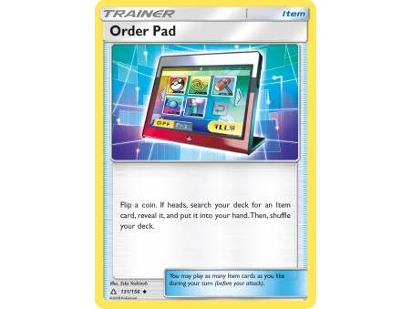 Order Pad