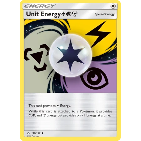 Unit Energy LightningPsychicMetal (Reverse Holo)