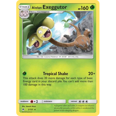 Alolan Exeggutor (Reverse Holo)
