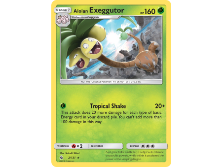 Alolan Exeggutor (Reverse Holo)