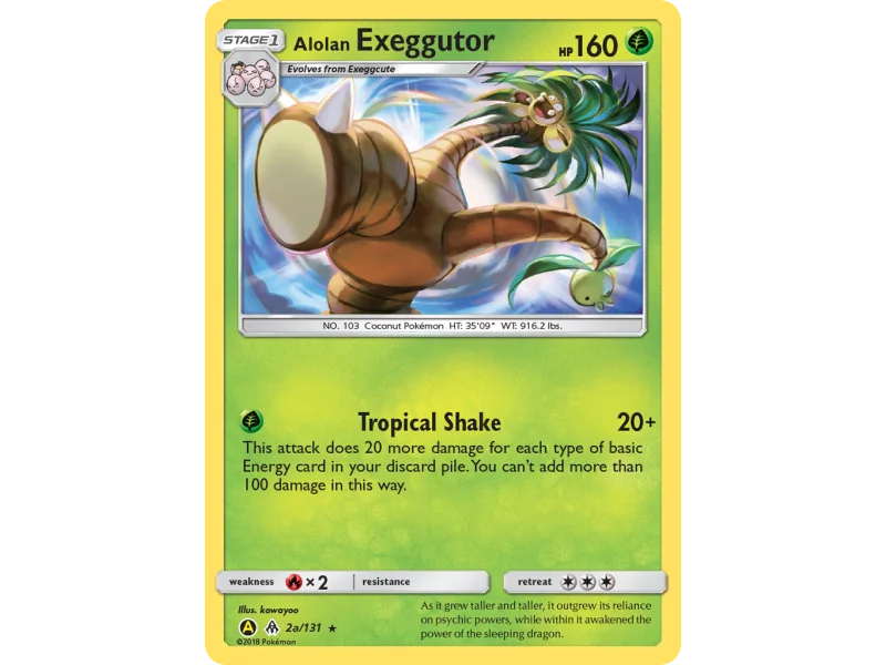 Alolan Exeggutor (Reverse Holo)