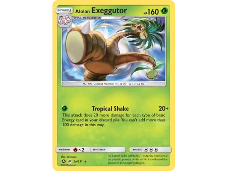 Alolan Exeggutor (Reverse Holo)