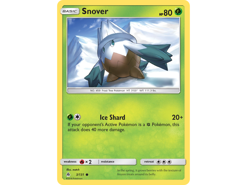 Snover (Reverse Holo)