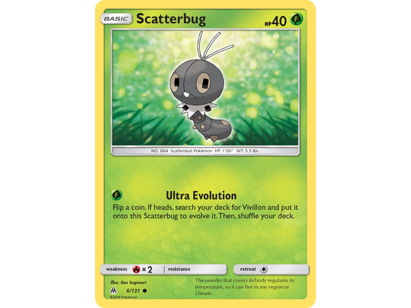 Scatterbug (Reverse Holo)