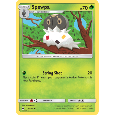 Spewpa (Reverse Holo)