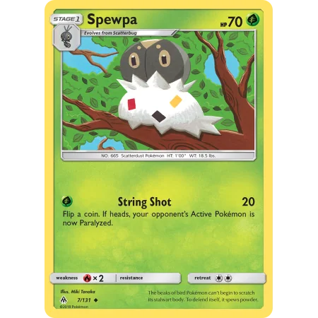 Spewpa (Reverse Holo)