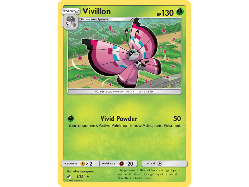 Vivillon (Reverse Holo)
