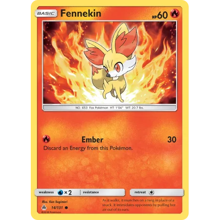 Fennekin (Reverse Holo)