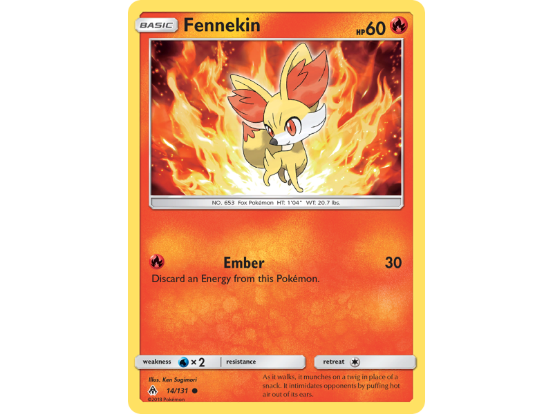 Fennekin (Reverse Holo)