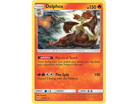 Delphox (Reverse Holo)