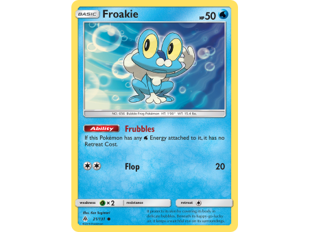 Froakie (Reverse Holo)