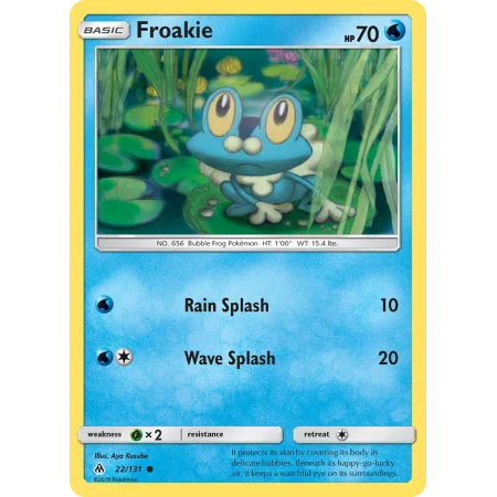 Froakie (Reverse Holo)