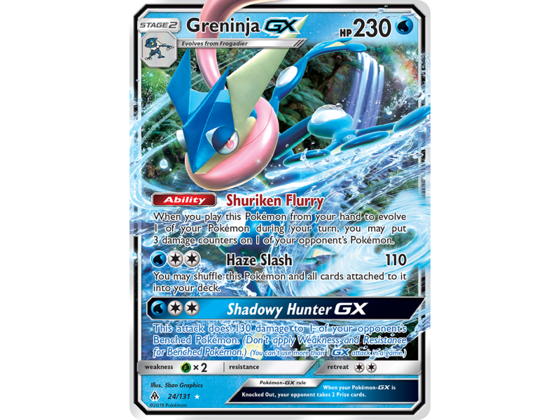 Greninja-GX (Holo)