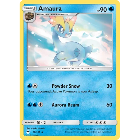 Amaura (Reverse Holo)