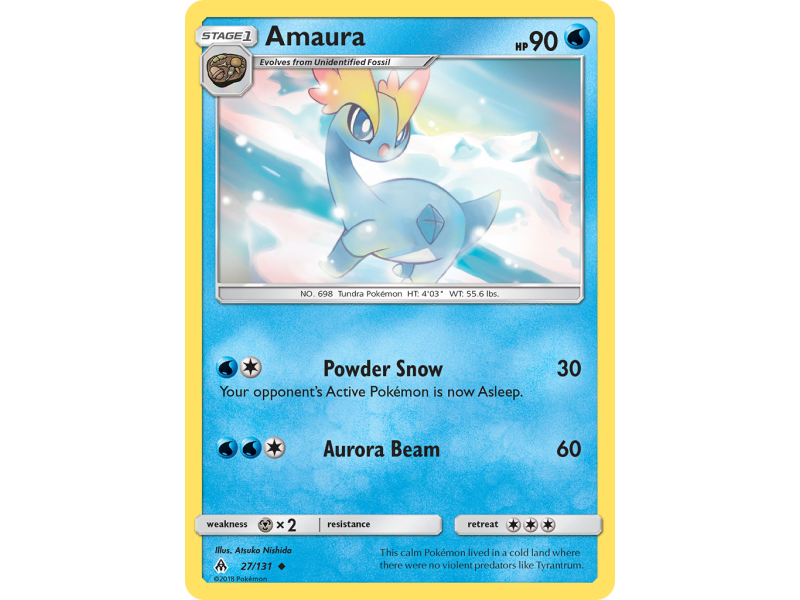 Amaura (Reverse Holo)